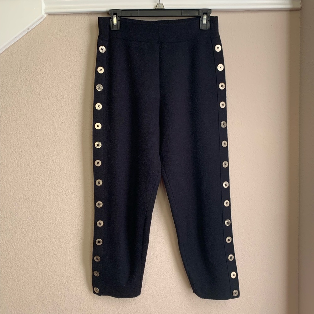 Zara black knit pants